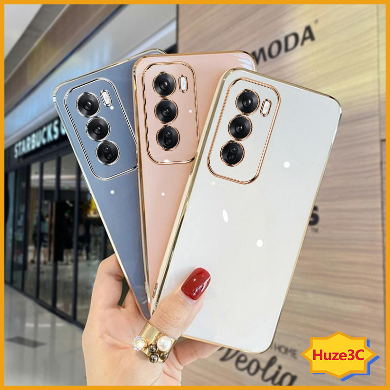 เคส Oppo Reno12 5G Reno 12Pro 5G Reno11F 5G Reno11 5G Reno 11Pro 5G Reno10 Reno10Pro เคสโทรศัพท์มือถือแบบนิ่ม ลาย เรียบง่าย สําหรับ ZB