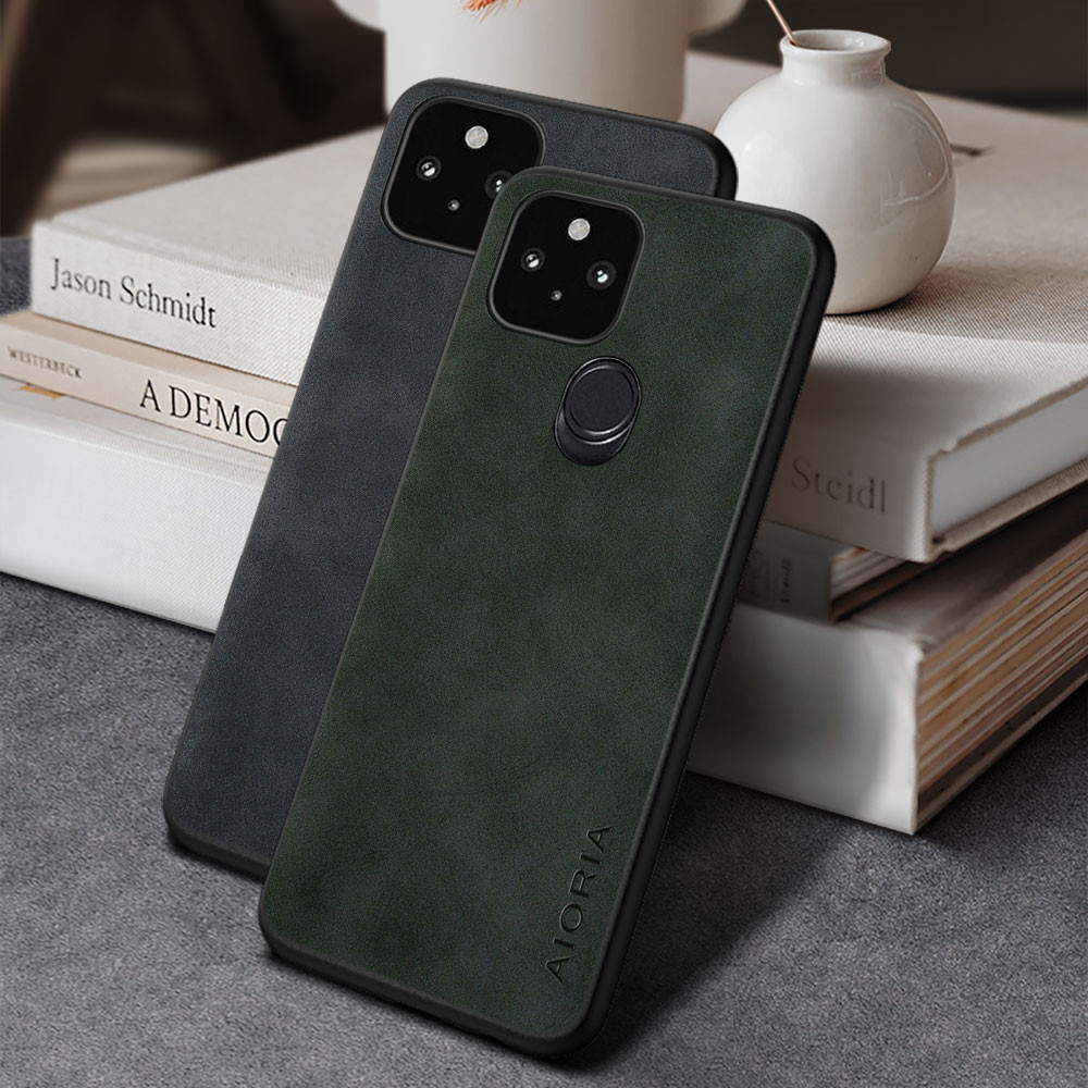 สําหรับ Google pixel 4A xl 5g หนัง PU หรูหราสําหรับ pixel 5a 5g กรณี