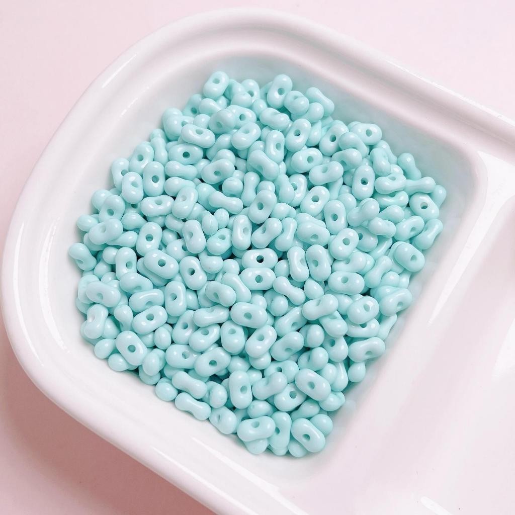 10g อะคริลิคถั่วลิสงเมล็ดลูกปัด Candy สี Charms ลูกปัดหลวม 4x6 มม.สําหรับเครื่องประดับทํา DIY สร้อยคอสร้อยข้อมือหัตถกรรมอุปกรณ์เสริม