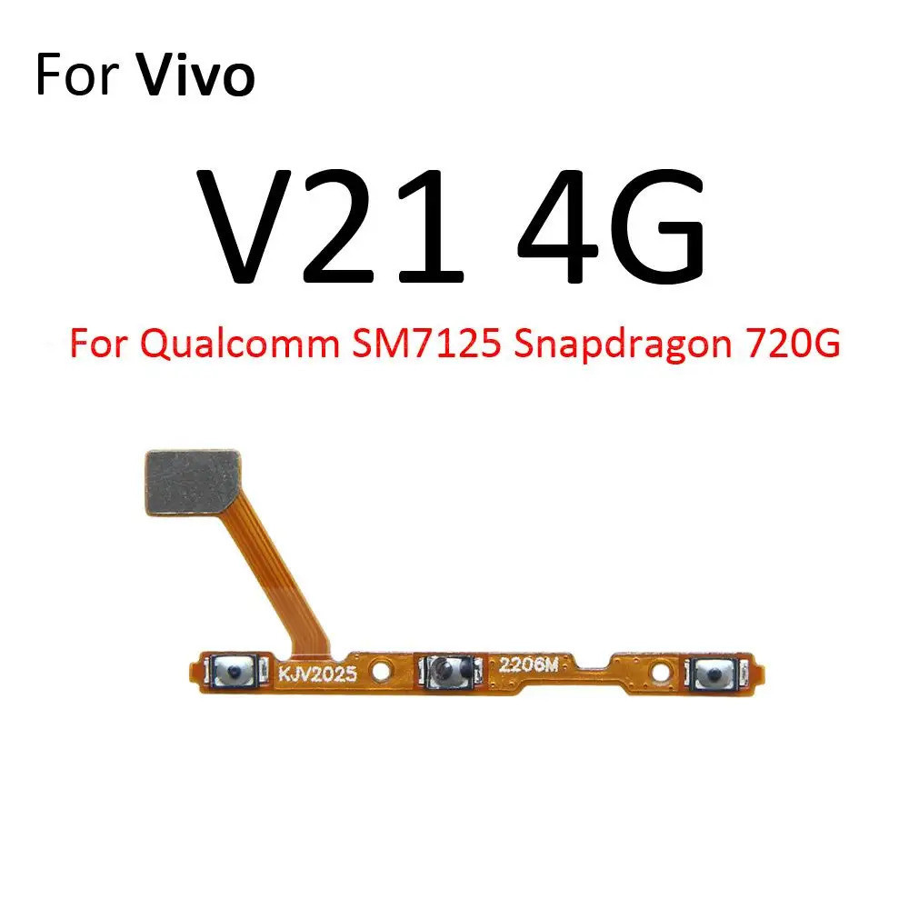 เปิดปิด Mute Switch ควบคุมปุ่มปรับระดับเสียงปุ่ม Flex สําหรับ Vivo V23e V23 V21e V21 4G 5G V20 SE Pr