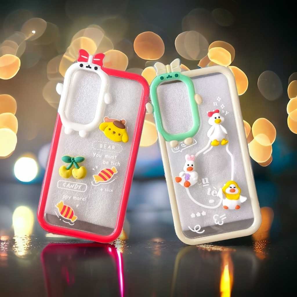 SAMSUNG A02 A02S M02S F02S A0E A12 M12 F12 A13 4G A14 CASE 3D RAISED PATTERN CLEAR TRANSPARENT HEADT