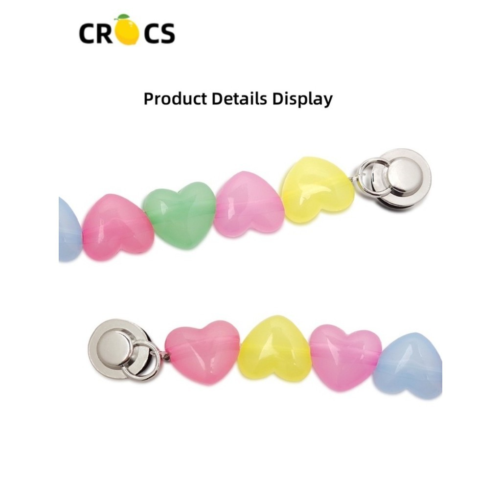 Jibbitz Crocs Charms อุปกรณ์รองเท้าโลหะรองเท้าหัวเข็มขัดรองเท้าแตะ High-End ตกแต่งหัวเข็มขัด Diy Creative รองเท้าตกแต่งโบว์อัญมณีหัวเข็มขัดรองเท้ากระเป๋าอุปกรณ์เสริม