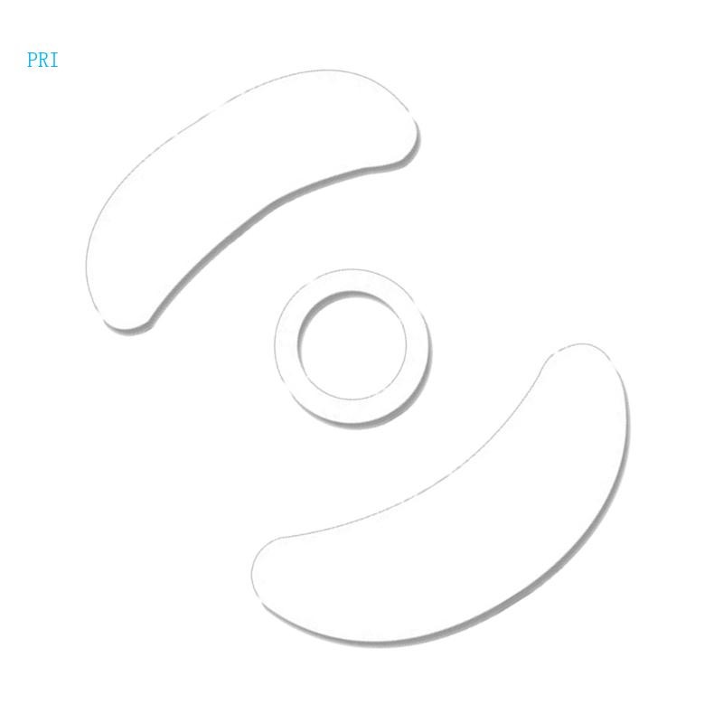 Pria Enhanced Gaming Mouse Skates Feet สําหรับ VAXEE NP01S NP01 AX White Glides Edges