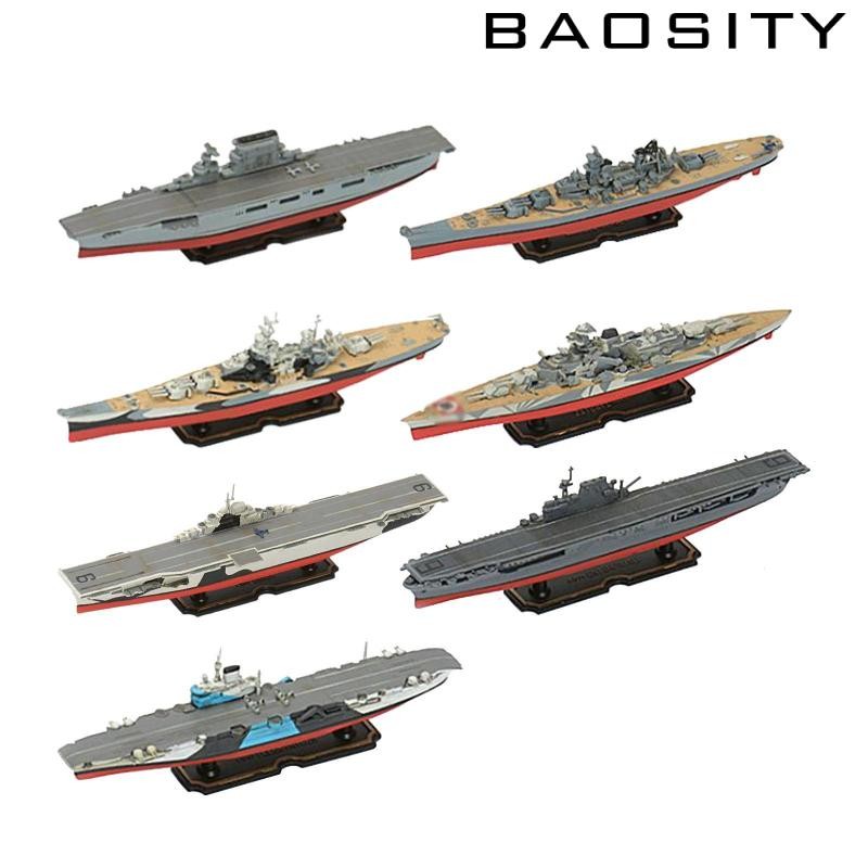 [Baosity] 1/2000 Model Warships Ship Kits DIY Assembled Educational Toy Display Collection