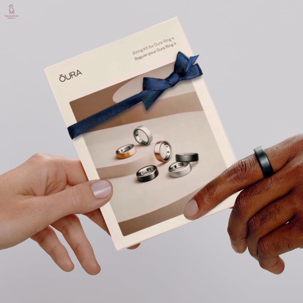 ซิลิโคน Oura Ring 4 Sizing Kit ป้องกันรอยขีดข่วนยืดหยุ่นซิลิโคนแหวนฝาครอบ
