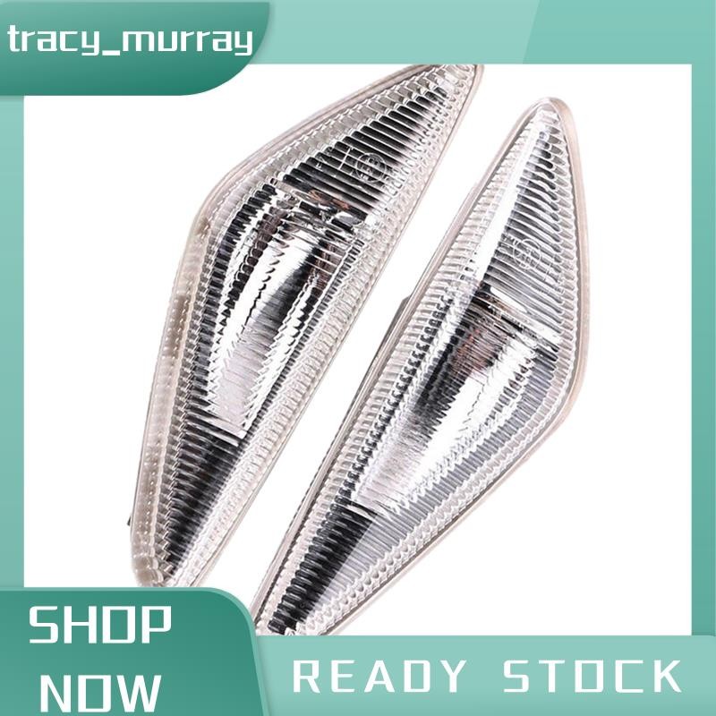 tracy_murray 1 คู่สําหรับ X3 X5 X6 E70 E71 2008-2014 F25 Side Marker ไฟเลี้ยวไฟสัญญาณ 63137171007 63137171008