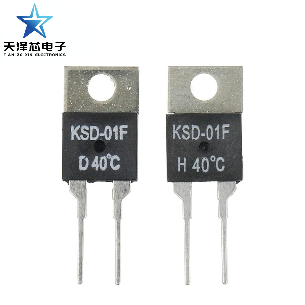 KSD-01F JUC-31F 40-150 DegC NC ปกติปิดไม่มีปกติเปิด 1.5A สวิทช์ความร้อนอุณหภูมิเซนเซอร์ Thermostat K