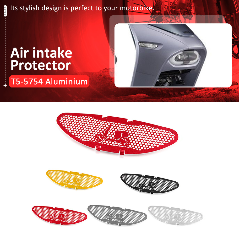 สําหรับ YAMAHA EC-05 GOGORO2 อุปกรณ์เสริมรถจักรยานยนต์ CNC อลูมิเนียม Grille Air Intake Cover Guard 