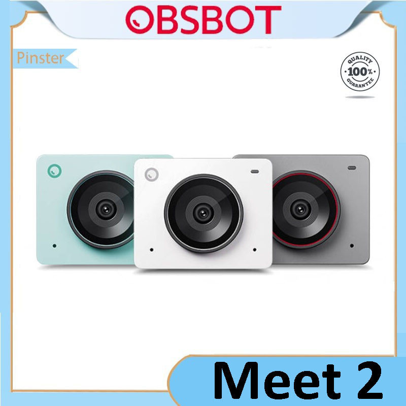 OBSBOT Meet 2 1080P/4K กล้องสตรีมมิ่งสด คอมพิวเตอร์เฉพาะ USB หัวกล้องการประชุมทางวิดีโอภายนอก