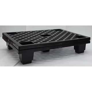 (1x3) พาเลทพลาสติก รับน้ำหนักได้ถึง 100 KG ขนาด 60*80*14 cm พาเลท แพ็ค3ชิ้น
