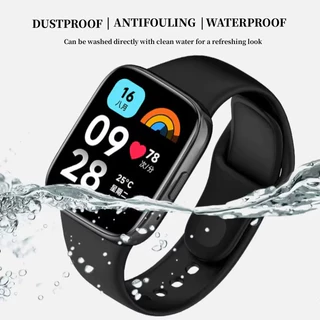 สายซิลิโคน for Smartwatch Redmi Watch 3/3 Active อุปกรณ์สายพานยางเปลี่ยนนุ่มกีฬา for Xiaomi Mi Watch 3 Lite