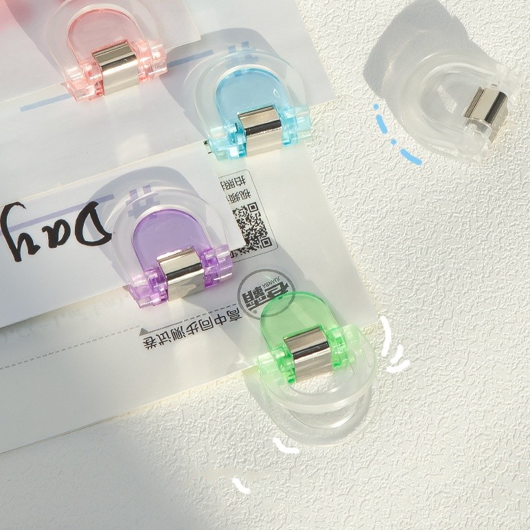 แฟ้มสีมาการองโปร่งใสโฟลเดอร์ไฟล์รูปส่วนโค้งผู้ถือหน้าดัชนีศึกษาและสํานักงานผูกพันอุปกรณ์