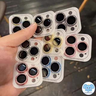 ฟิล์มป้องกันเลนส์กล้องด้านหลังเพชรสุดเท่ IPhone 17 AIR 16 15 12 11 13 14 Pro Max 14 16 15 12 Plus ปิดบัง