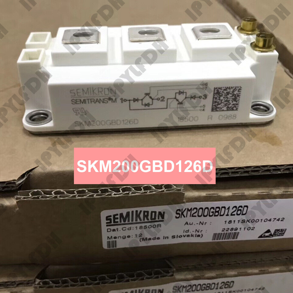 SKM200GBD126D SKM200GBD123D SKMD123D1S SKM200GBD126D1S SKM200GBD12T4 IGBT โมดูลไฟ