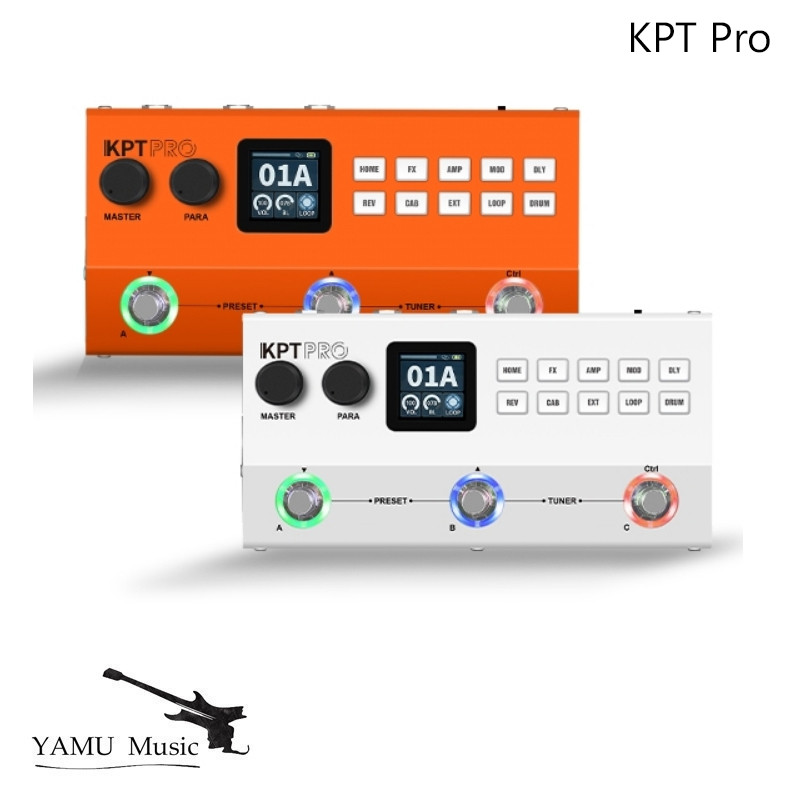 Kpt PRO Guitar Multi-Effects Pedal Modulation/Delay/Reverb Effect ถังล่าสุดรุ่นอัพเกรดจากโรงงาน M-VA