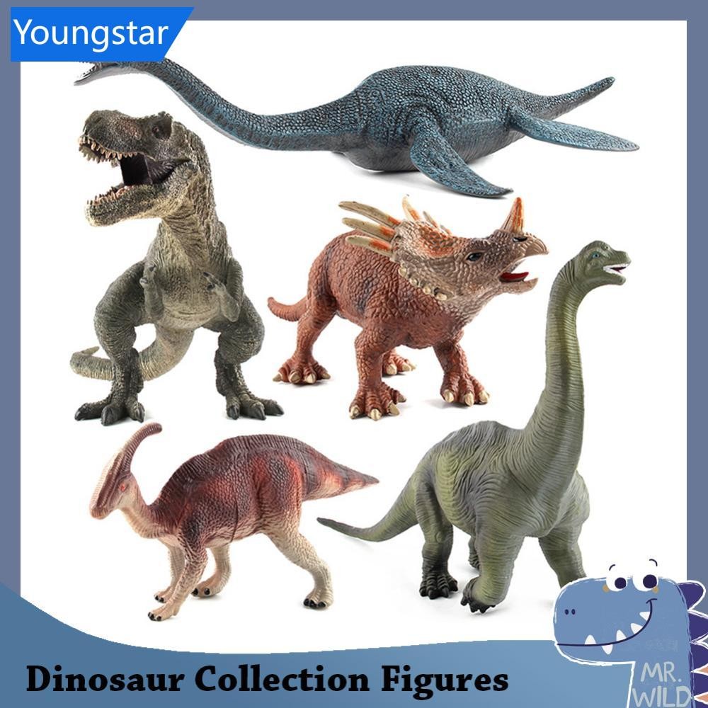 FFY ของเล่นไดโนเสาร์จําลอง Wild Life Tyrannosaurus Rex World Park ไดโนเสาร์รุ่นตัวเลขการกระทําของเล่นสําหรับเด็กของขวัญ