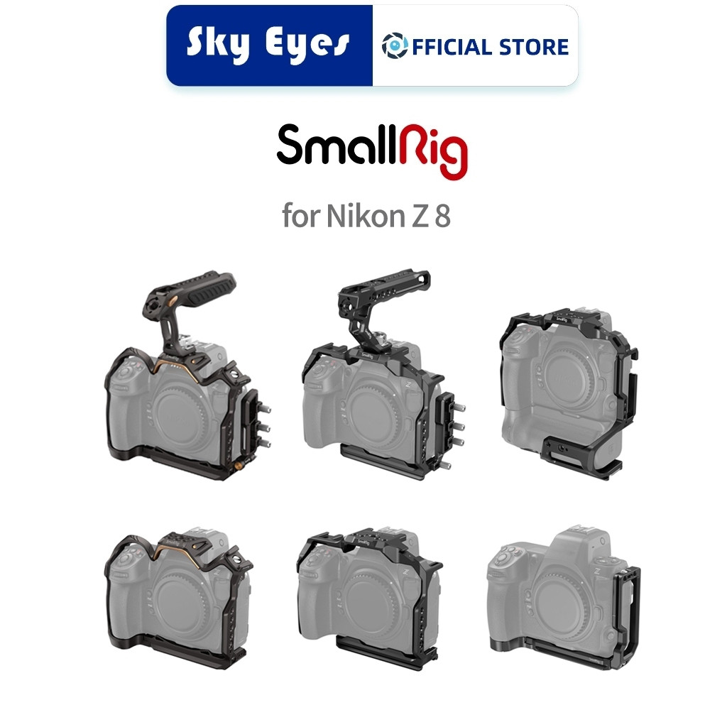 SmallRig Night Eagle Quick Release กล้องกรงชุด/L-Bracket สําหรับ Nikon Z 8 Filming