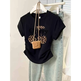 เสื้อเชิ้ตผู้หญิง รูปผลเชอรี่ สไตล์เกาหลีแฟชั่น เสื้อผ้าผู้หญิง แฟชั่นเกาหลี เด็ดเด่นและสไตล์