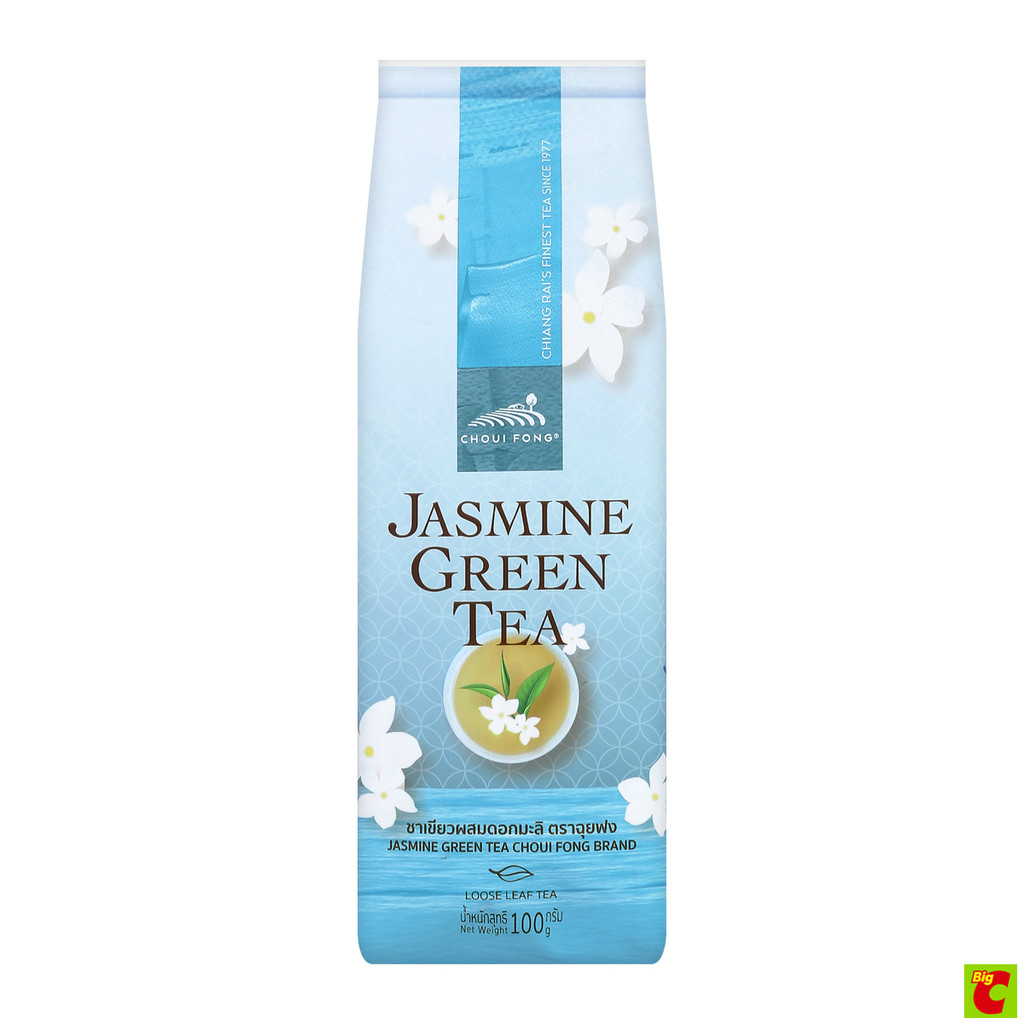 ฉุยฟง ชาเขียวผสมดอกมะลิ ขนาด 100 กรัม