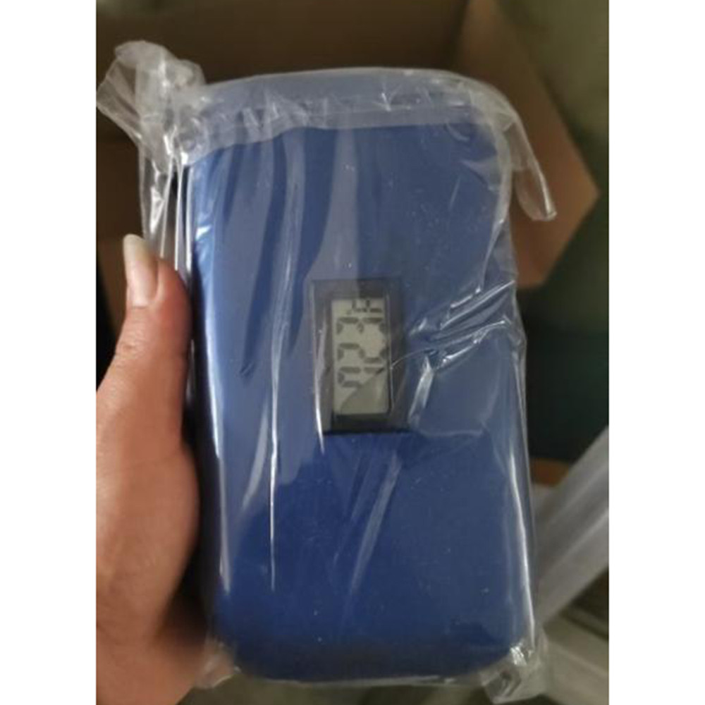 แบบพกพาแสดงอุณหภูมิคูลเลอร์กรณีเดินทางสะดวกออแกไนเซอร์กันน้ํากระเป๋าเก็บความเย็นเก็บความเย็นเก็บความเย็นความจุขนาดใหญ่ถุงเก็บฉนวนสําหรับอุปก - รูปที่ 5