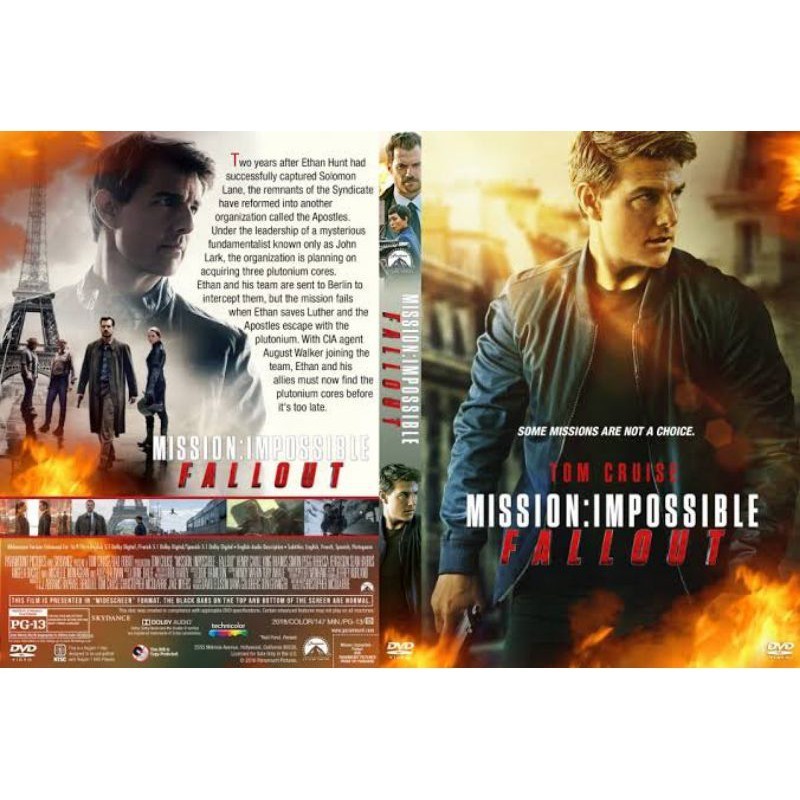 Tom Cruise Film 2018 MISSION IMPOSSIBLE FALLOUT