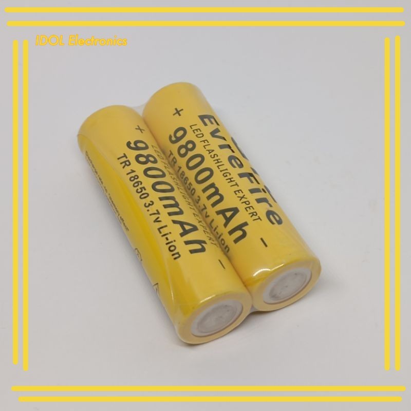 ราคาถูก! แบต 18650 Li-ion 3.7v 9800 mah.แบตวิทยุ