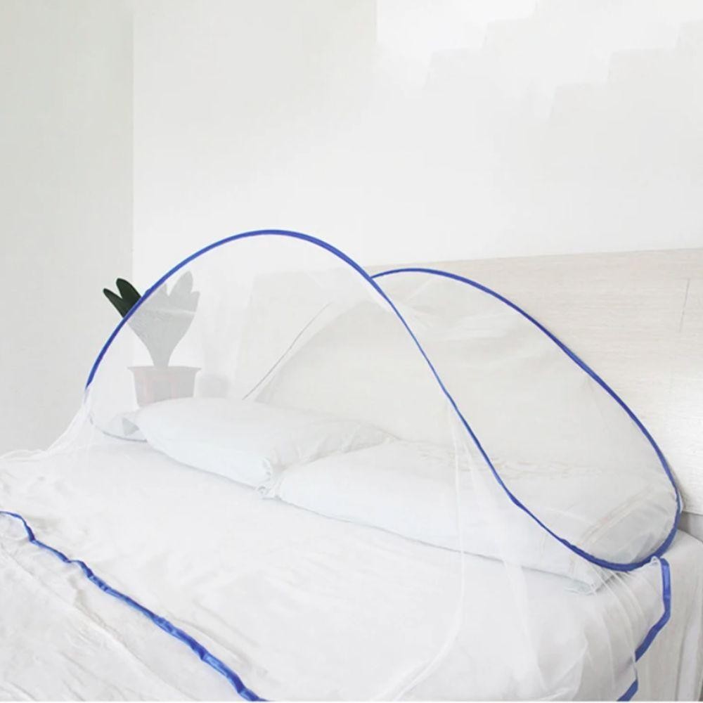 โนวาบาย ฝาครอบไล่ยุงใบหน้า,ระบายอากาศพับมุ้งกันยุงใบหน้า,สิ่งทอที่บ้านขนาดใหญ่ตาข่ายน้ําหนักเบาแสงปิดกั้นหัวเต็นท์คืน - รูปที่ 2