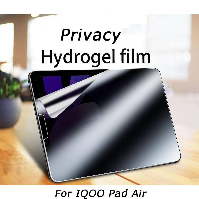 Vivopad VivoPadAir IQOOPadAir 1000D ฟิล์มไฮโดรเจลนิ่ม ป้องกันการแอบมอง ความเป็นส่วนตัว สําหรับ Vivo IQOO Pad Air 11 11.5 นิ้ว ป้องกันการระเบิด ป้องกันลายนิ้วมือ แท็บเล็ต ป้องกันหน้าจอ