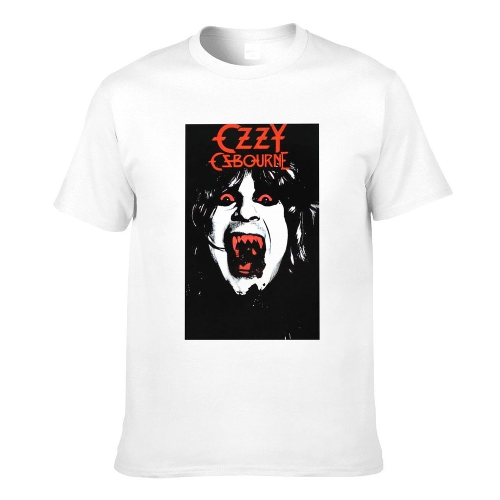 เสื้อยืดแฟชั่น Ozzy Osbourne โปสเตอร์ V5 ตลกผู้ชายสวมใส่ทุกวัน
