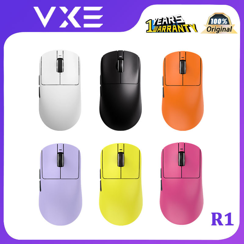 【พร้อมส่ง】VXE Dragonfly R1 Pro เมาส์เกมมิ่งไร้สาย น้ําหนักเบา PAW3395