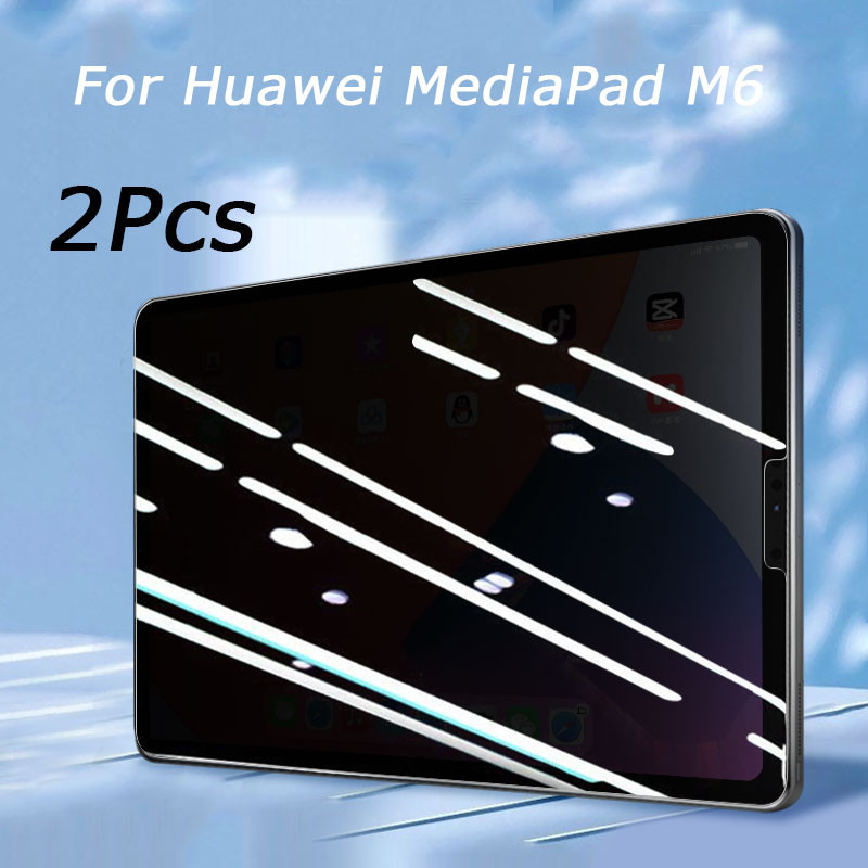 Huawei MediaPadM6 ฟิล์มไฮโดรเจลนิ่ม ป้องกันรอยนิ้วมือ เพื่อความเป็นส่วนตัว กันระเบิด สําหรับ Huawei MediaPad M6 8.4 10.8 นิ้ว