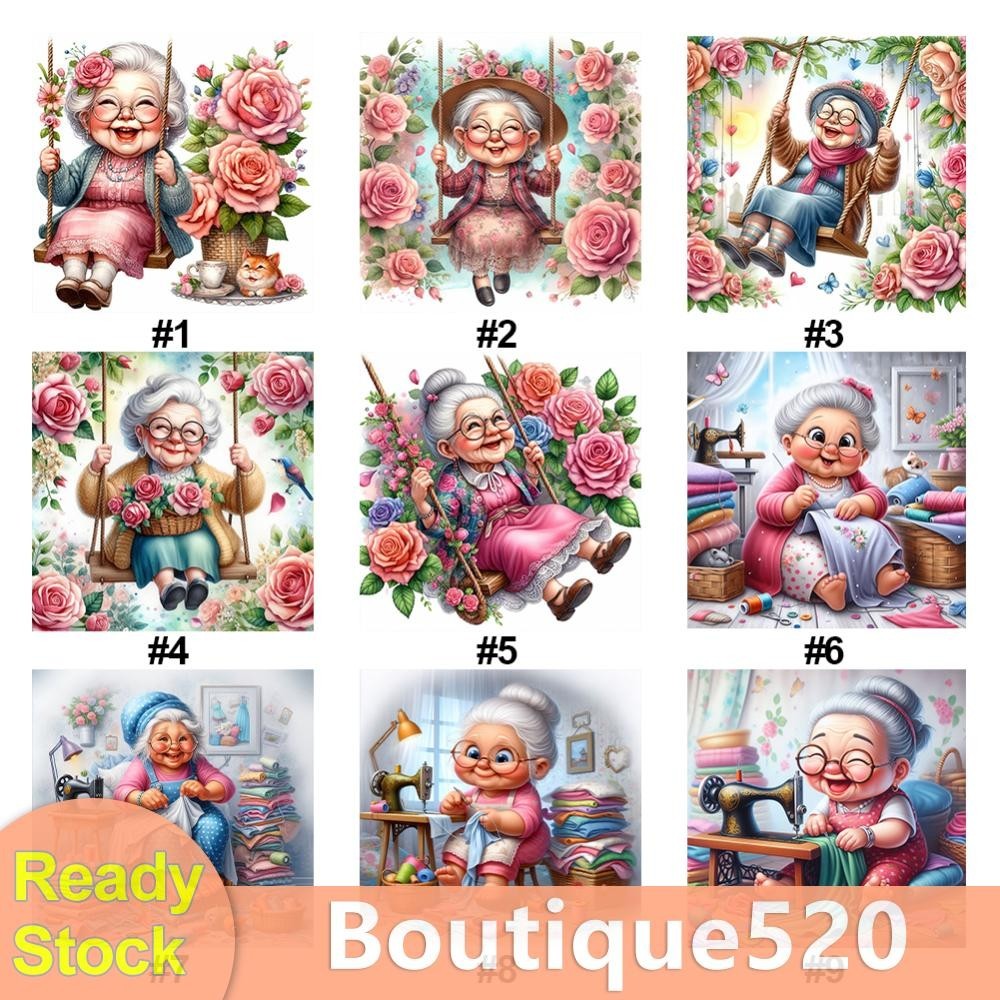 [boutique520.th] ชุดปักครอสสติตช์ ผ้าฝ้าย 11CT 45x45 ซม.