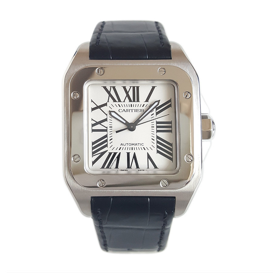 Cartier Cartier นาฬิกาข้อมืออัตโนมัติ Santos Series สําหรับผู้ชาย W20106X8