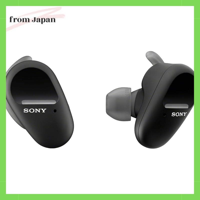 Sony หูฟังตัดเสียงรบกวนไร้สาย Wf-Sp800N บลูทูธ กันน้ํา แยกซ้าย ขวา 2020 360 องศา Wf-Sp800N Bm สีดํา
