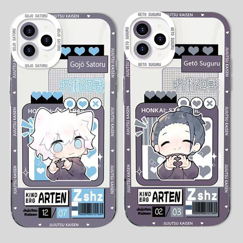 เคสโทรศัพท์มือถือ ลายการ์ตูนอนิเมะ Jujutsu Kaisen น่ารัก สําหรับ Infinix Hot 40 Pro 40i 30i 10 20 30 Play NFC Smart 8 7 5 6 Spark GO 2024 Tecno Spark 20C 20 10C 10 Camon 20 Pro Note 30 12 G96 30 Pro เคสนิ่ม