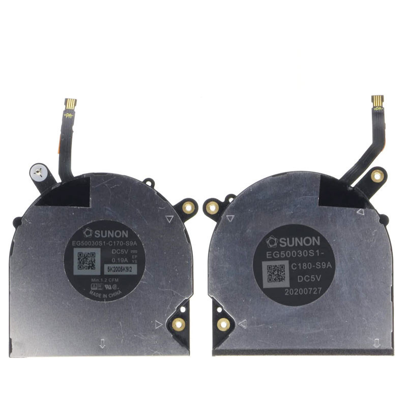 แล็ปท็อป GPU ใหม่ CPU Cooling Cooler พัดลมสําหรับ DELL XPS 13 7390 2-in-1 0VDFK8 EG50030S1-C170-S9A 
