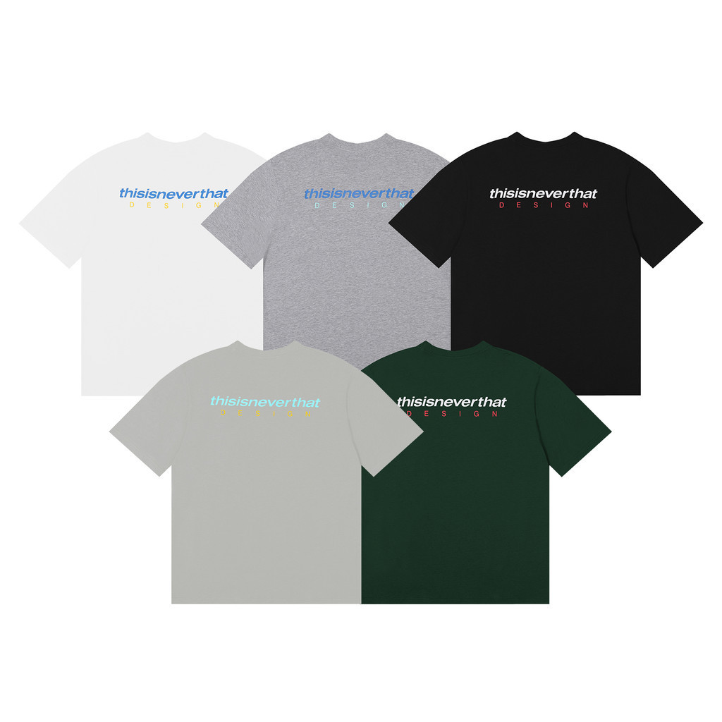 Thisisnevethat - เสื้อยืดแขนสั้นลําลอง ทรงหลวม แฟชั่นสําหรับผู้ชาย และผู้หญิง