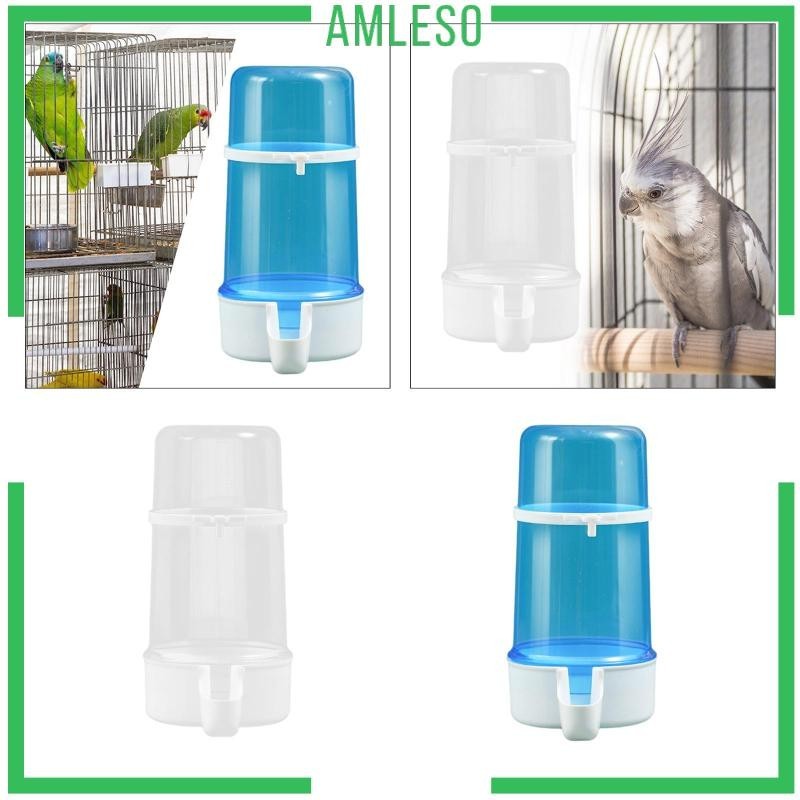 [Amleso] อุปกรณ์เสริมกรงให้อาหารนกแก้วอัตโนมัติ สําหรับนกแก้ว นกกระทา นกกระทา นกพิราบ