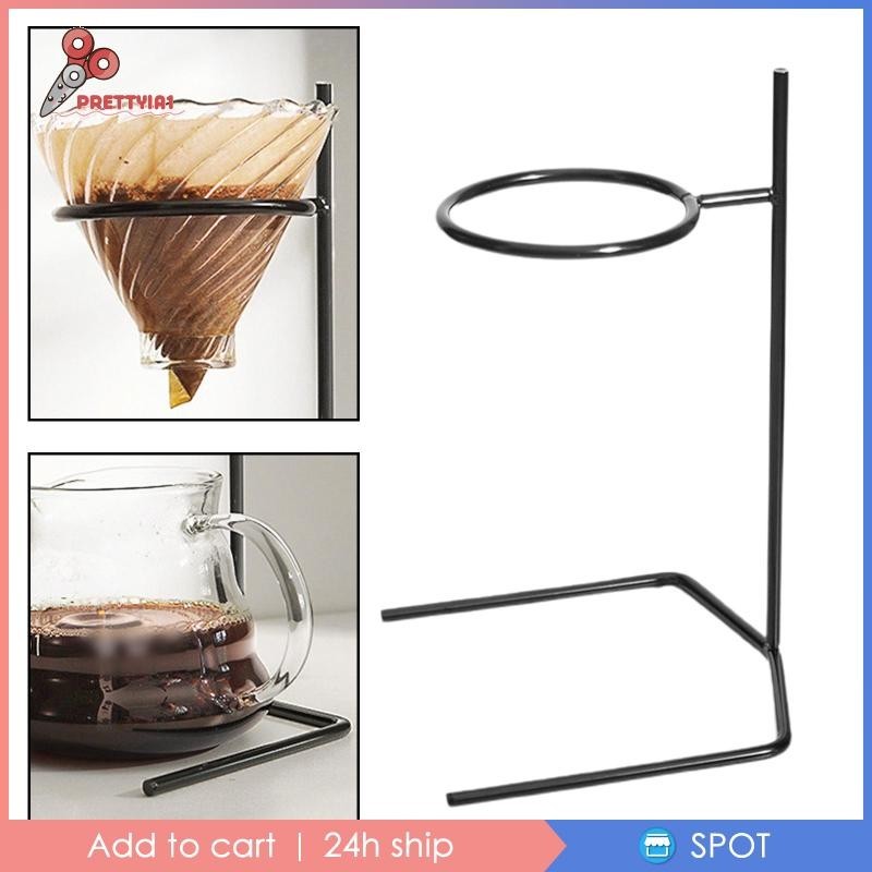 [Prettyia1 ] Coffee Dripper Stand, Pour over Coffee Maker Stand Tool, Coffee Holder for Bar Camping