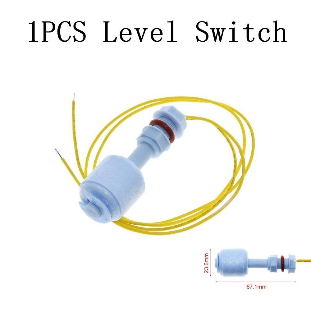 [LVDN ] Pp พลาสติกขนาดเล ็ ก Float Switch Liquid Level Switch Water Liquid Level Sensor คุณภาพดี