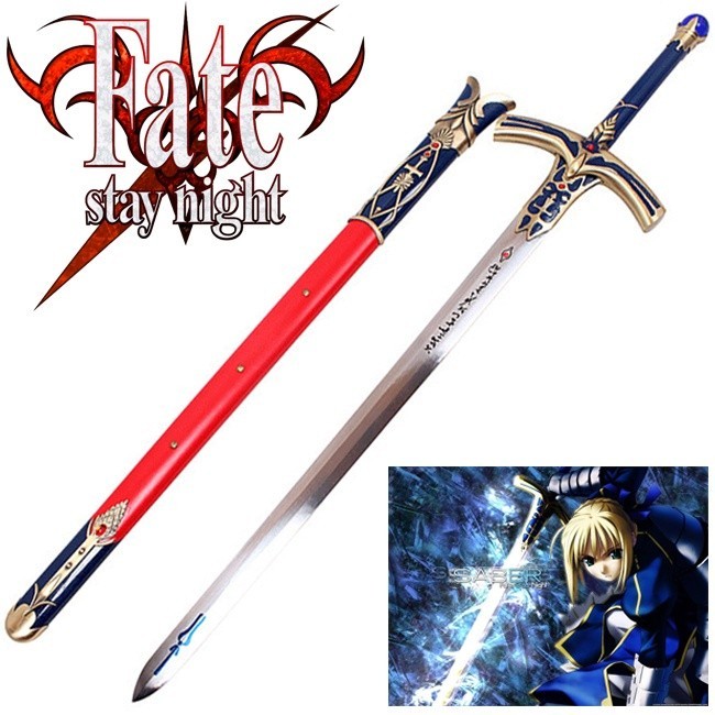 พร้อมส่ง Japan Fate Grand Order   Saber Excalibur เอกซ์แคลิเบอร์ ดาบซามูไร Sword Samurai Happyday