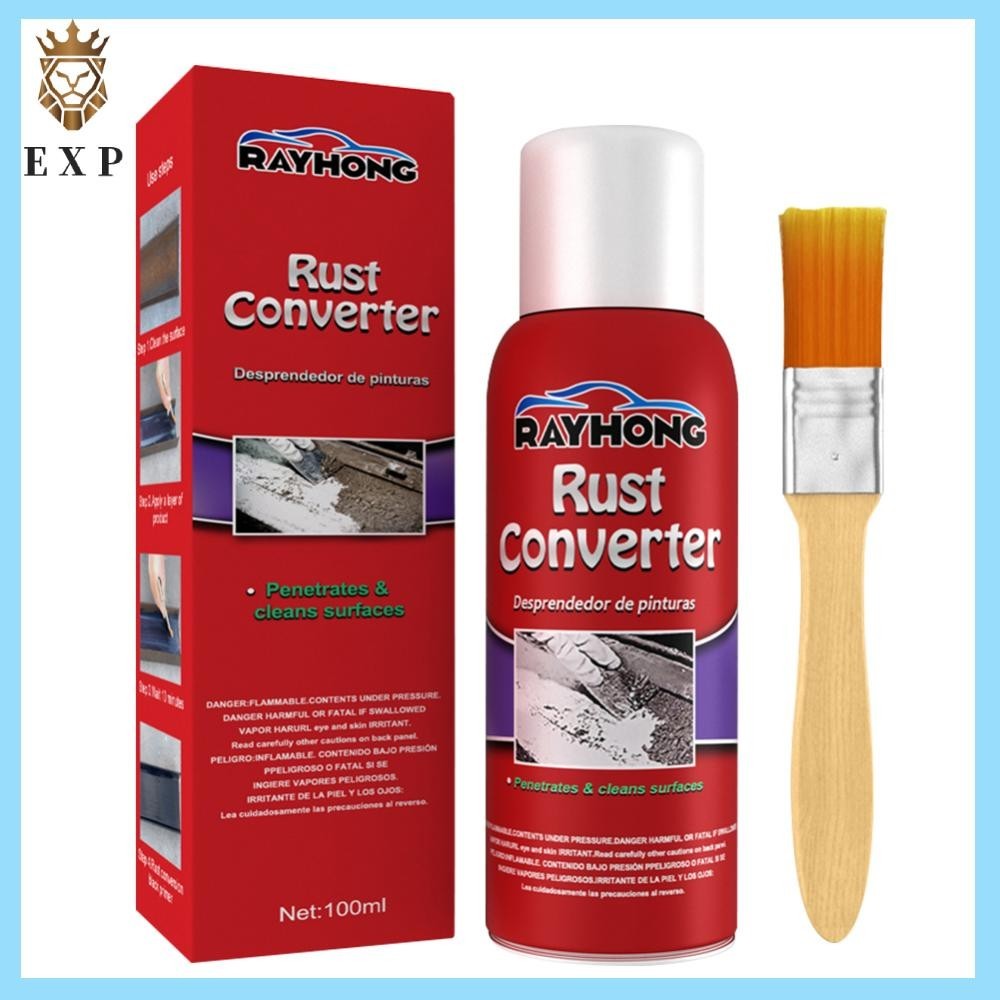 [ระเบิด1.th ] 100ml Universal Car Chassis Rust Remover Spray Converter Derusting Cleaner