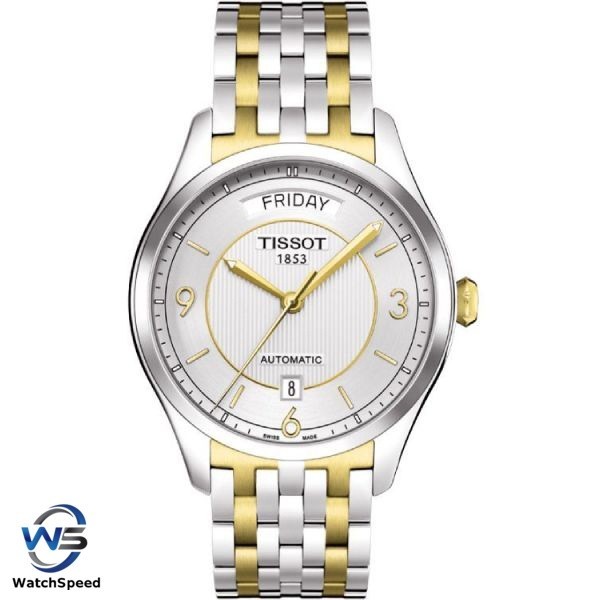 Tissot T038.430.22.037.00 T-Classic Sapphire Automatic Two Tone Men 's Watch