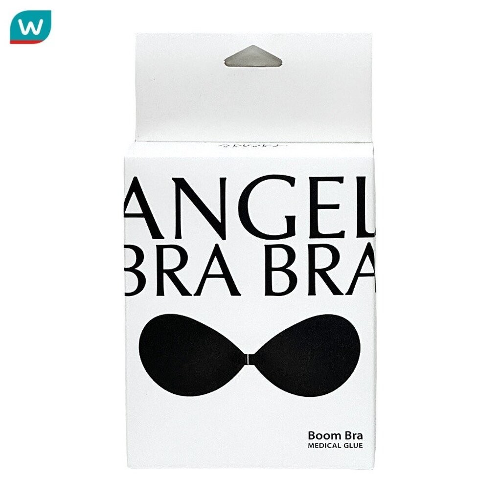 Angel Bra Bra แองเจิ้ลบราบรา บูมบรา บราปีกนกทรงกลม ไซส์ A สีดำ