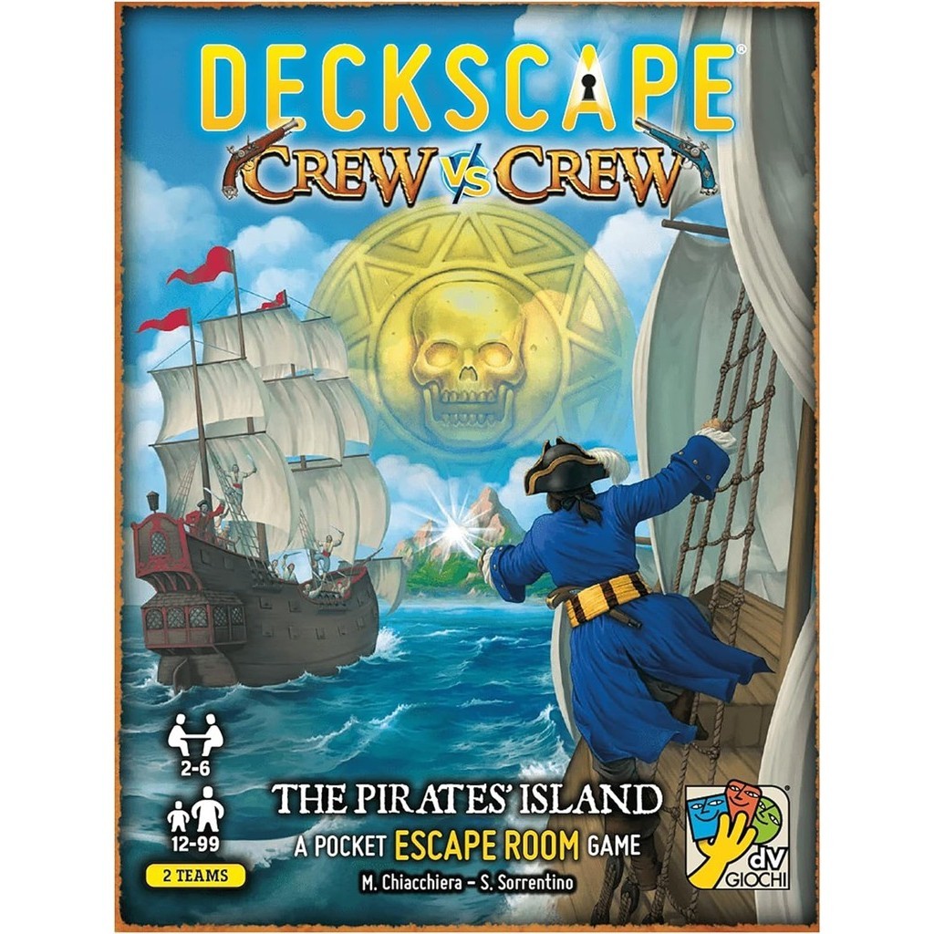 DaVinci Games : Deckscape - Crew Vs Crew