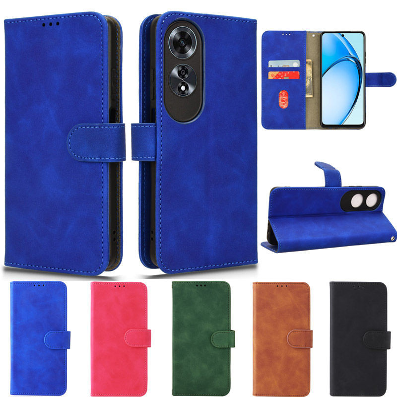 สําหรับoppo A60 4GกรณีCPH2631 Multi-slot Flipหนังกระเป๋าสตางค์สําหรับOPPO A3 Pro A79 A18 A38 Reno11 