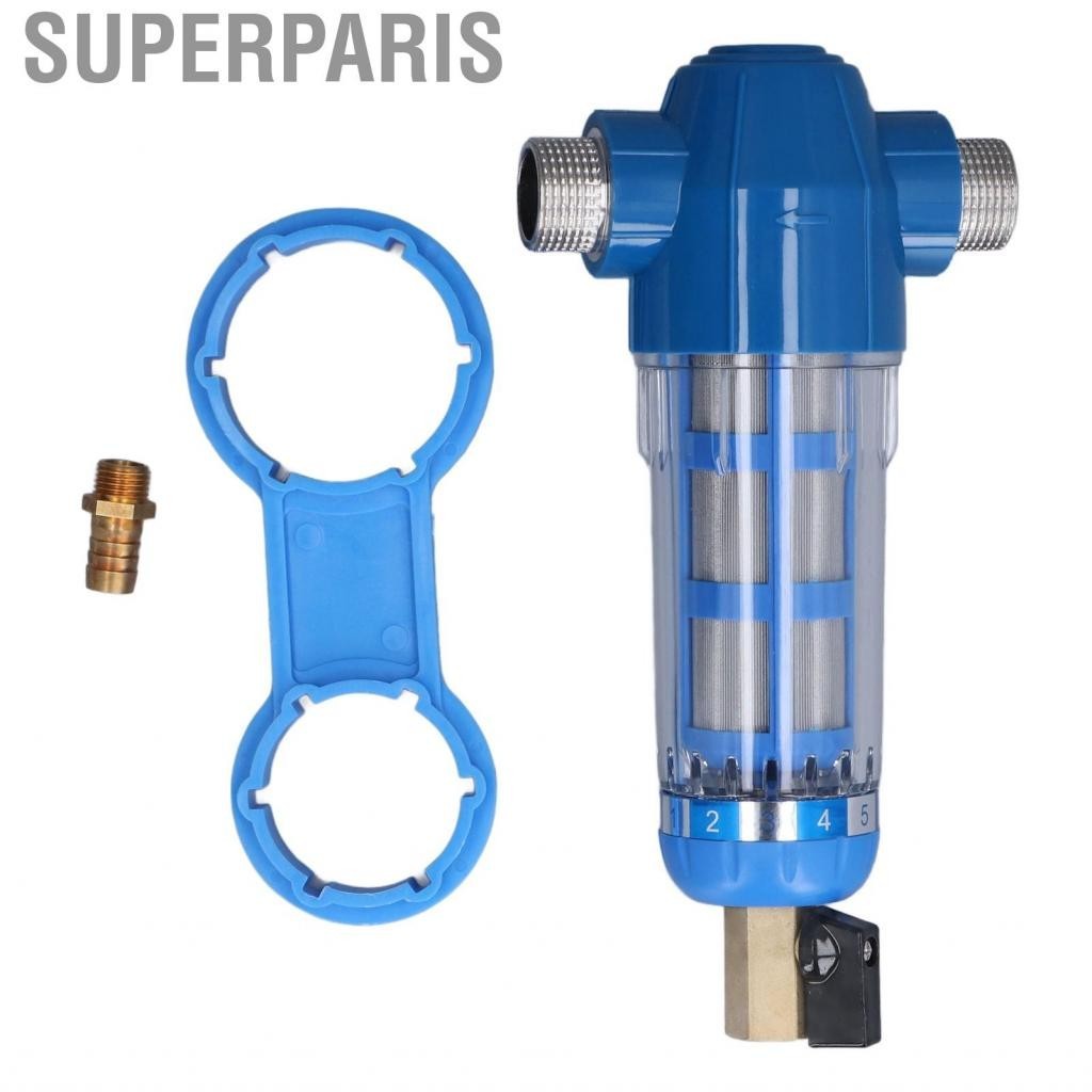 Superparis G3/4 External Thread Backwash Filter Sediment Pipe Water Purification AP