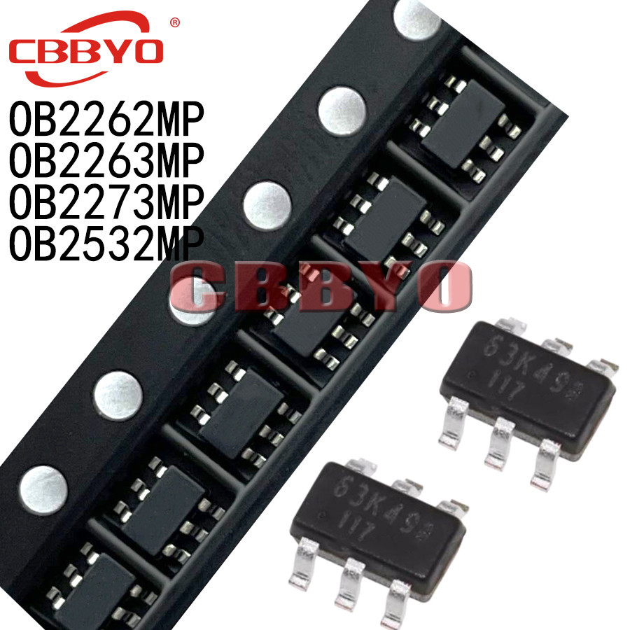 10 ชิ้น OB2262MP OB2263MP OB2273MP OB2532MP OB2262 OB2263 OB2273 OB2532 SOT23 SOT-23 ยี่ห้อใหม่พร้อม