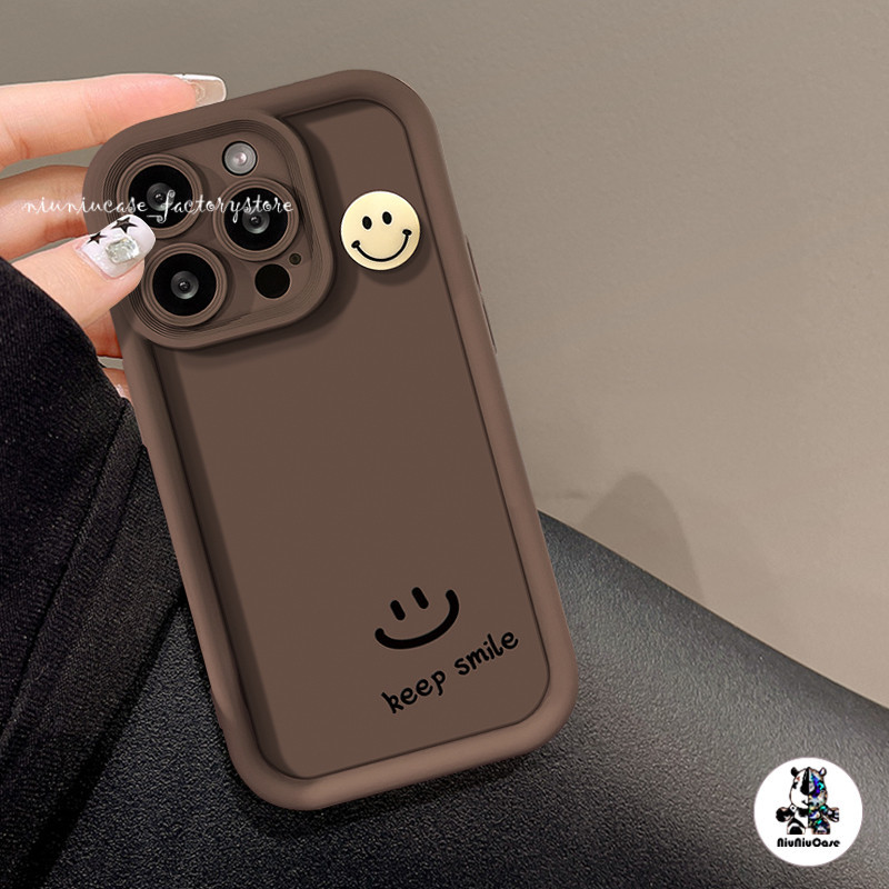 🔥ส่งจากไทย🔥 ตุ๊กตายิ้ม เคสโทรศัพท์มือถือ For iPhone 11 12 13 14 15 Pro Max XR X XS Max 6 7 8 Plus SE Soft Silicone เคส - รูปที่ 3