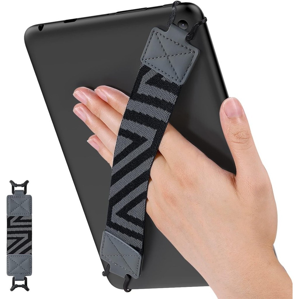 Moko Security สายคล้องมือสําหรับแท็บเล็ต 9 - 11 นิ้ว - iPad/iPad Pro/iPad Air/Kindle Fire HD/Samsung Holder Handle Grip High-Elasticity อเนกประสงค์แบบพกพาเข็มขัดยางยืด Finger Grip